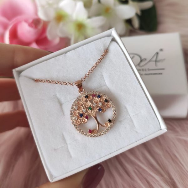 Collana con ciondolo per mamma per donne, mamma e bambino Collana con ciondolo a cuore Gioielli Regalo Festa della mamma Compleanno - Aurora Tears